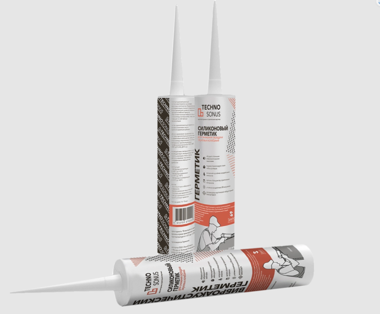 Виброакустический герметик Техносонус Сонетик Силикон 310 мл
