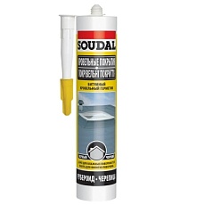 Soudal Герметик битумный кровельный черный 15*280 мл